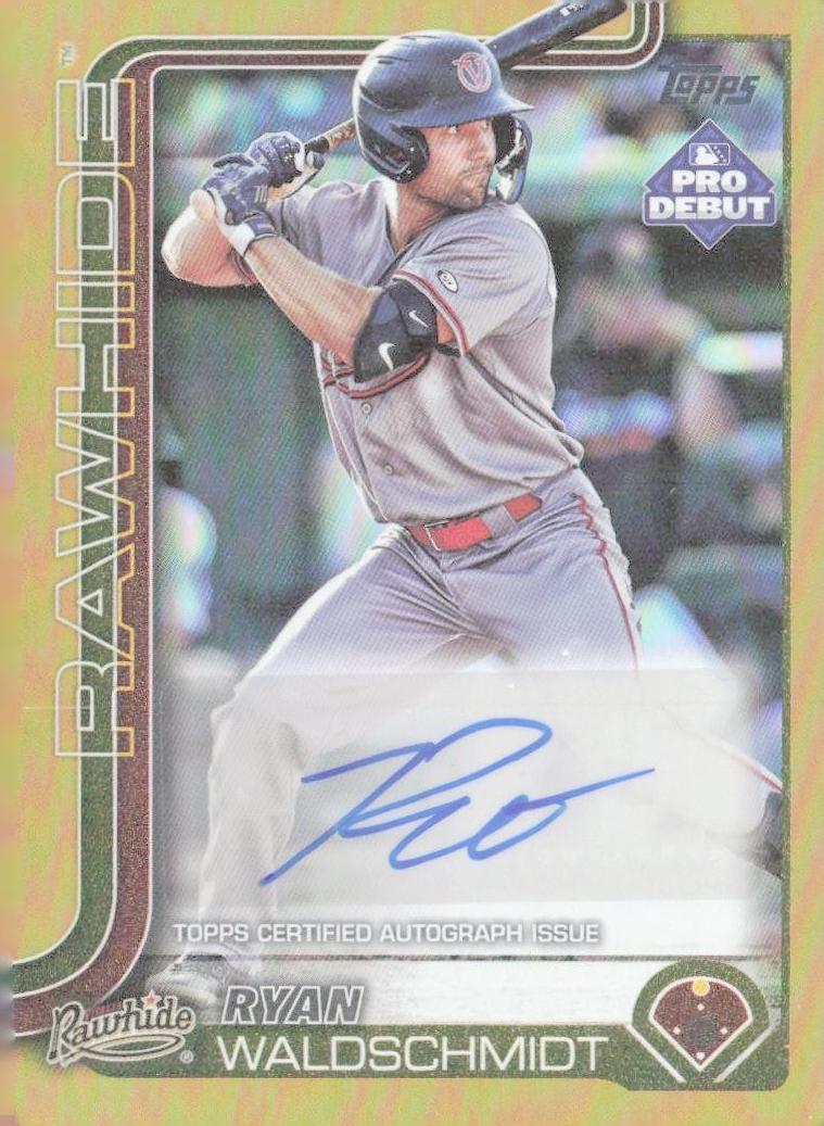 Ryan Waldschmidt [Gold Autograph] #PD-168