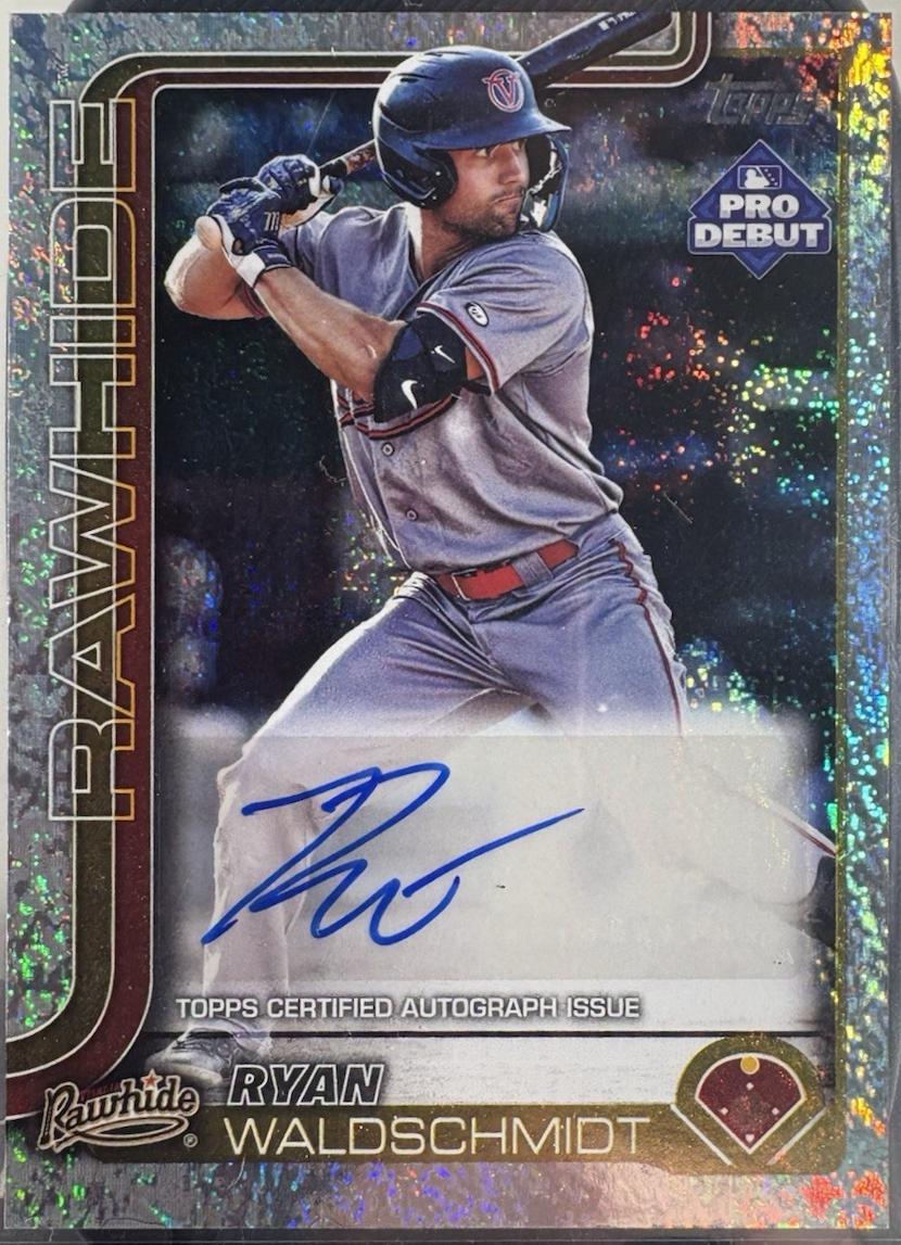 Ryan Waldschmidt [Sparkle Foil Autograph] #PD-168