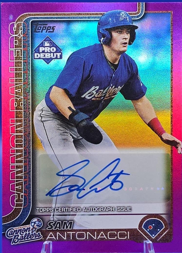 Sam Antonacci [Fuchsia Foil Autograph] #PD-109