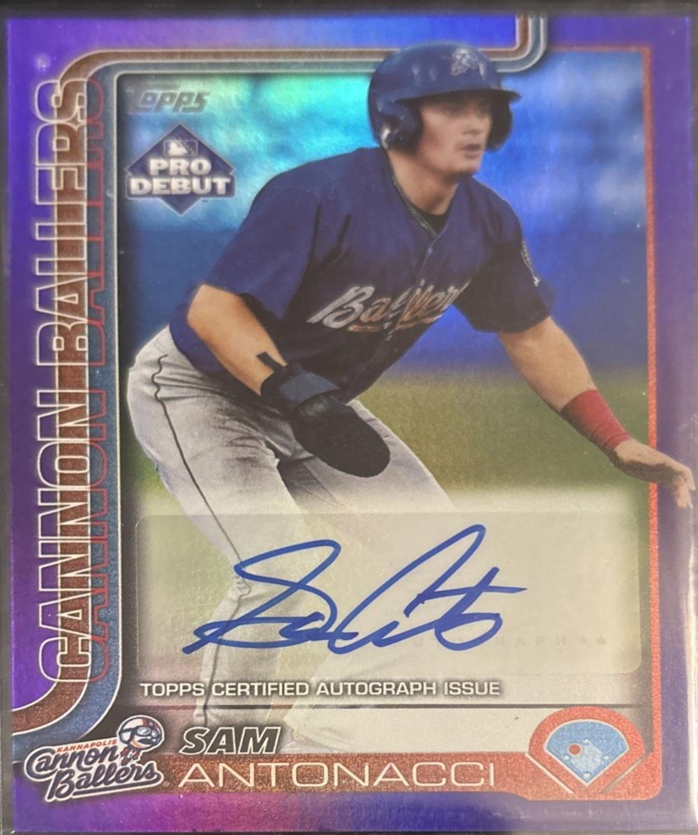 Sam Antonacci [Purple Foil Autograph] #PD-109