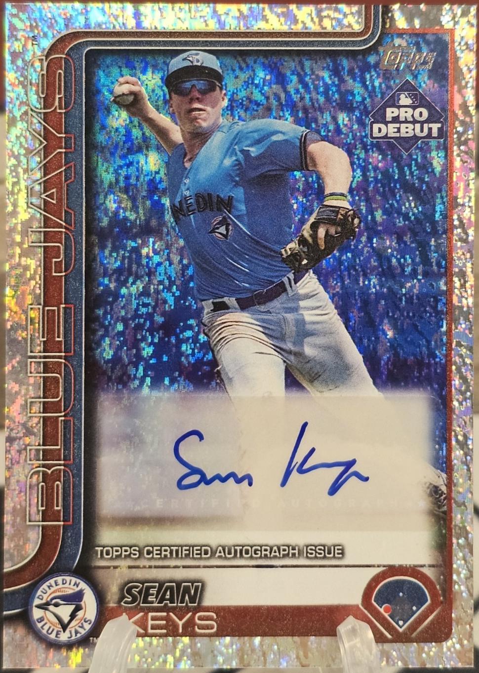 Sean Keys [Sparkle Foil Autograph] #PD-10