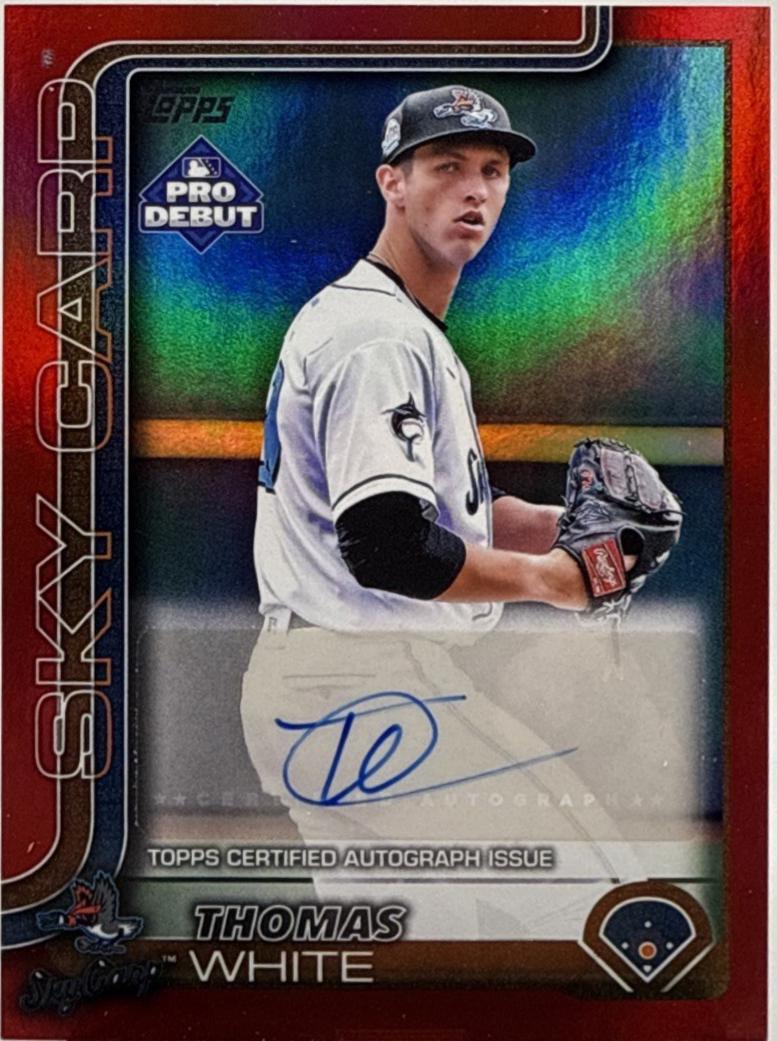 Thomas White [Red Autograph] #PD-11