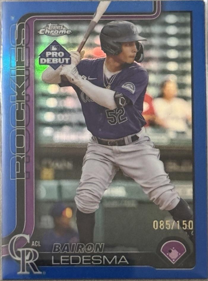 Bairon Ledesma [Blue Refractor] #PDC-192