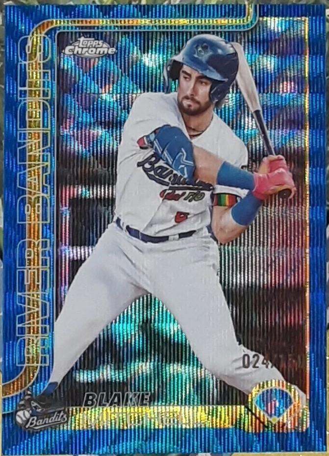 Blake Mitchell [Blue Wave Refractor] #PDC-90