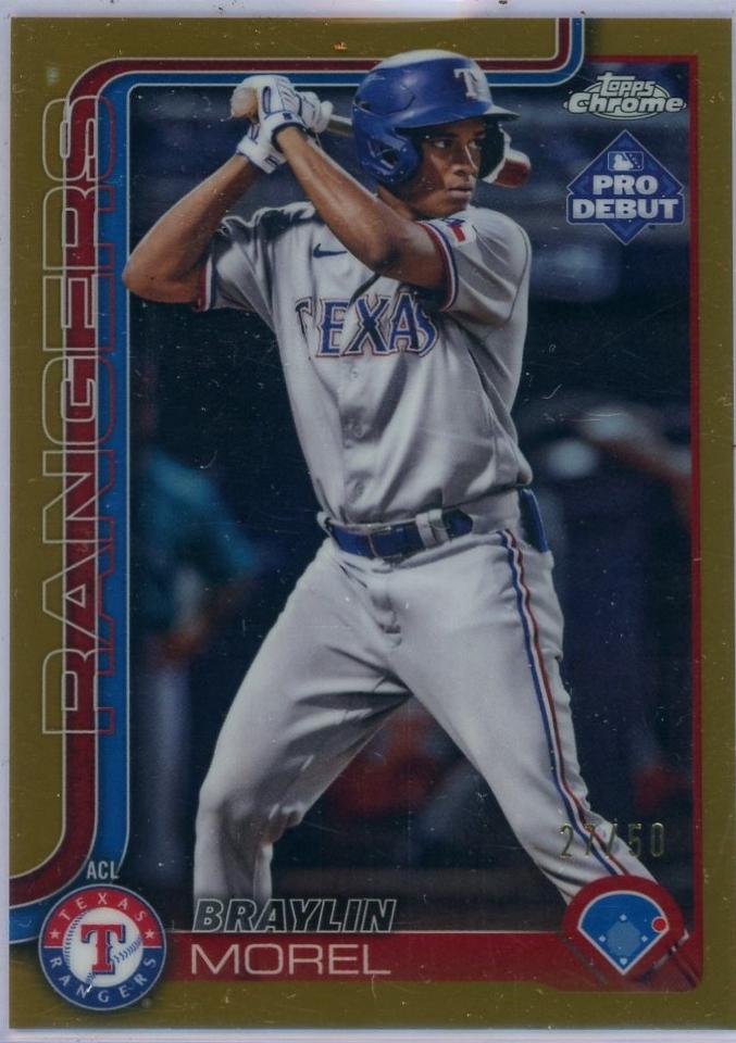 Braylin Morel [Gold Refractor] #PDC-132