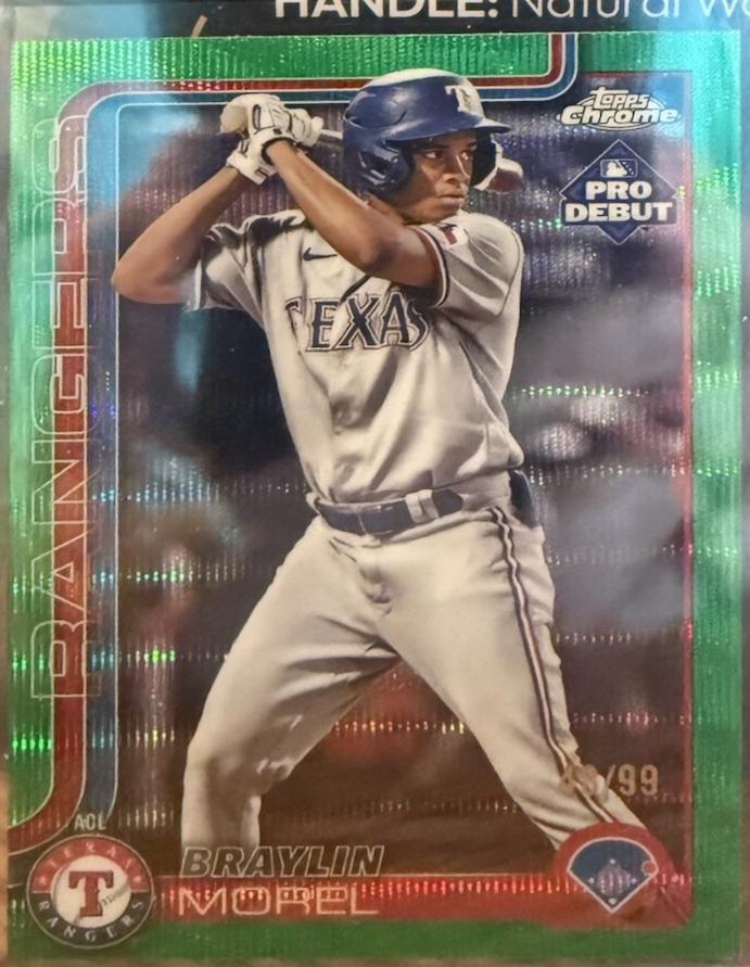 Braylin Morel [Green Wave Refractor] #PDC-132