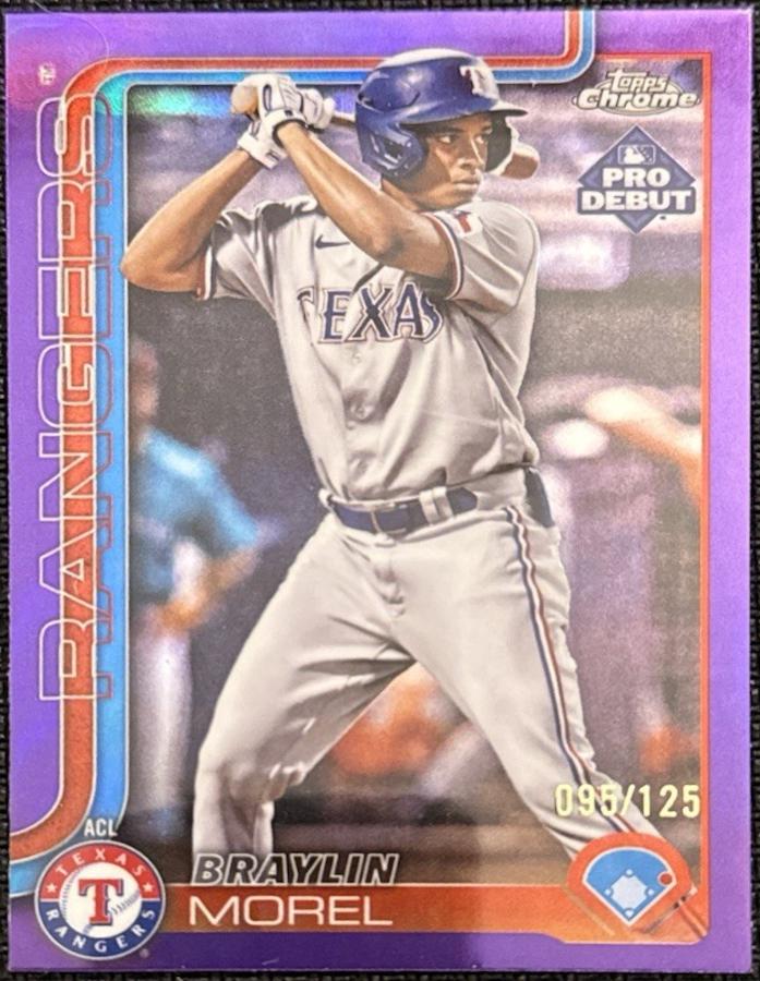 Braylin Morel [Purple Refractor] #PDC-132