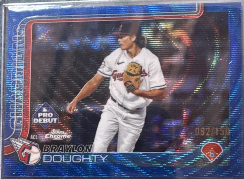 Braylon Doughty [Blue Wave Refractor] #PDC-22