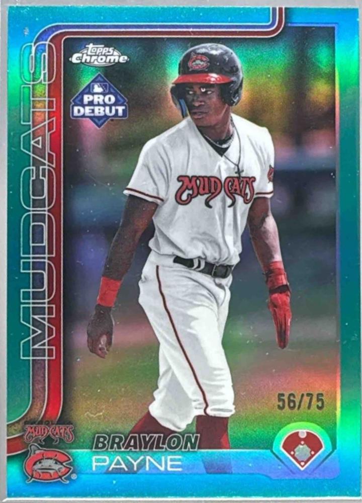 Braylon Payne [Aqua Refractor] #PDC-25