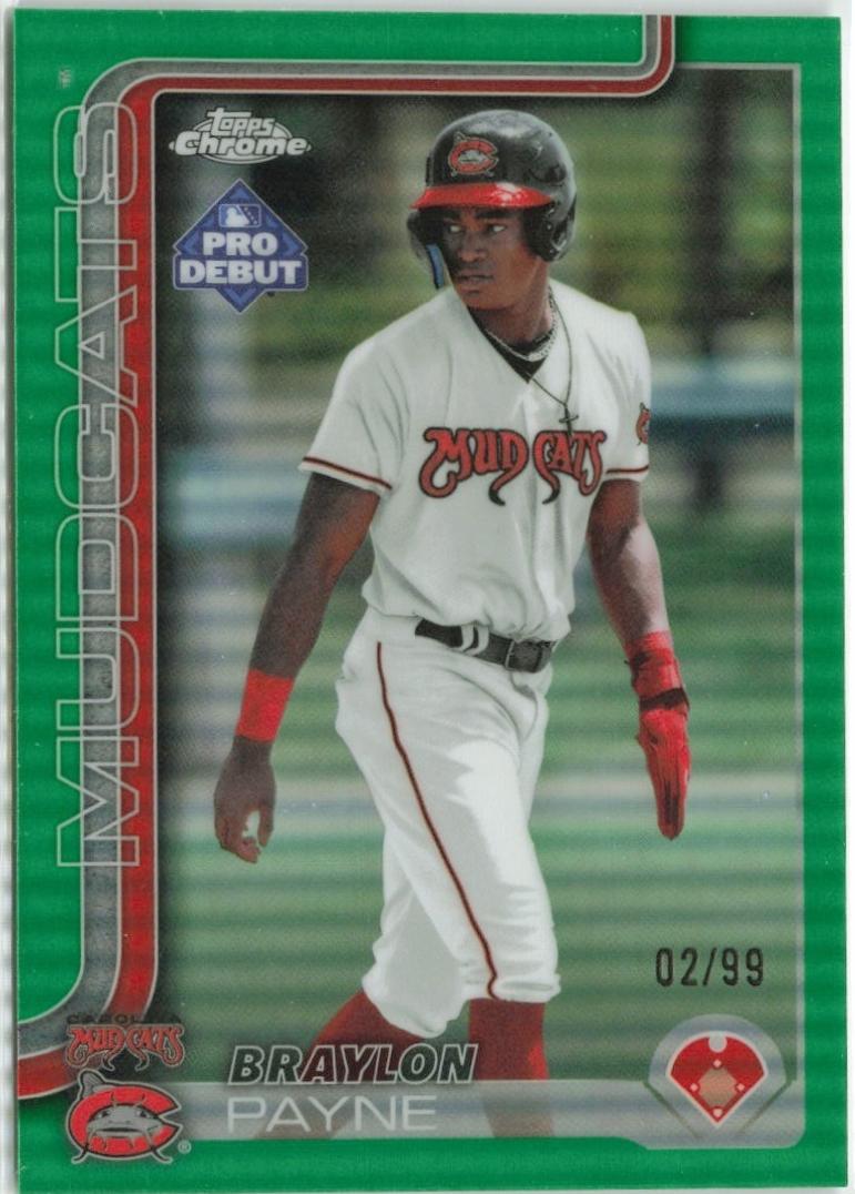 Braylon Payne [Green Refractor] #PDC-25