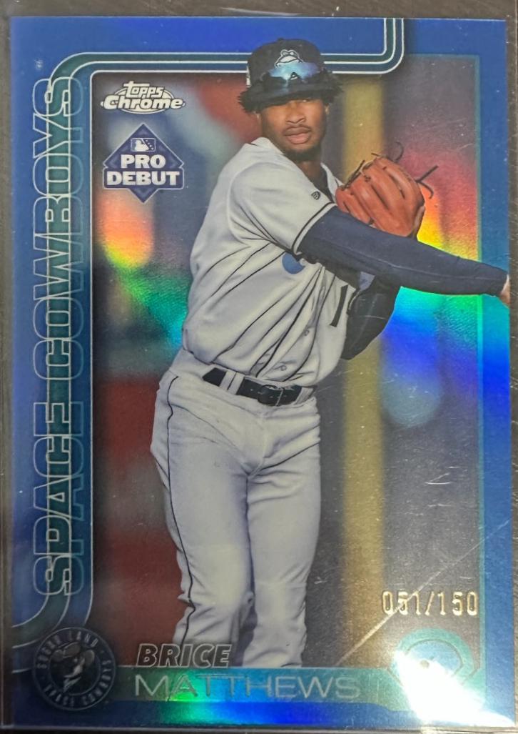 Brice Matthews [Blue Refractor] #PDC-67
