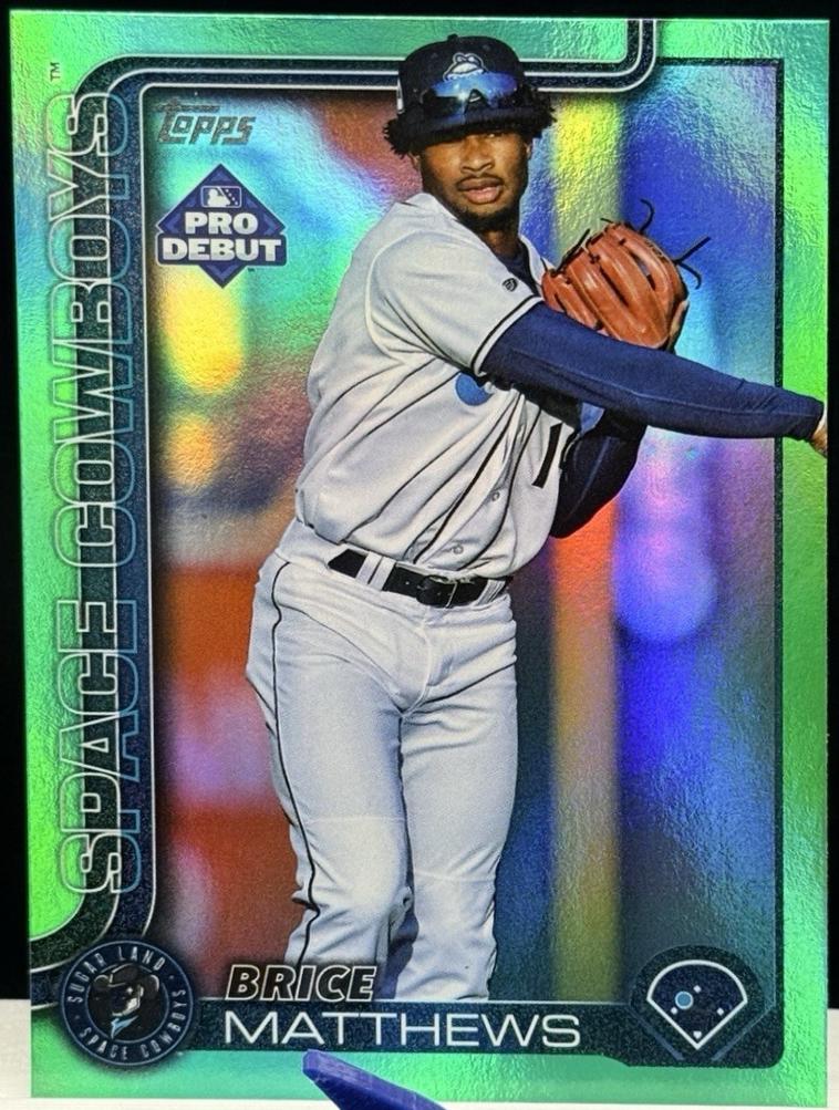 Brice Matthews [Green Refractor] #PDC-67