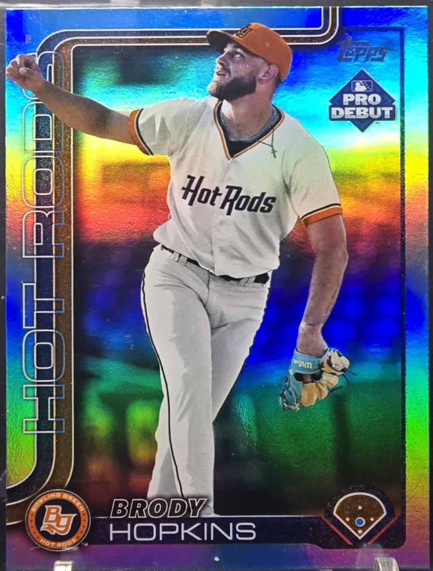 Brody Hopkins [Aqua Wave Refractor] #PDC-52