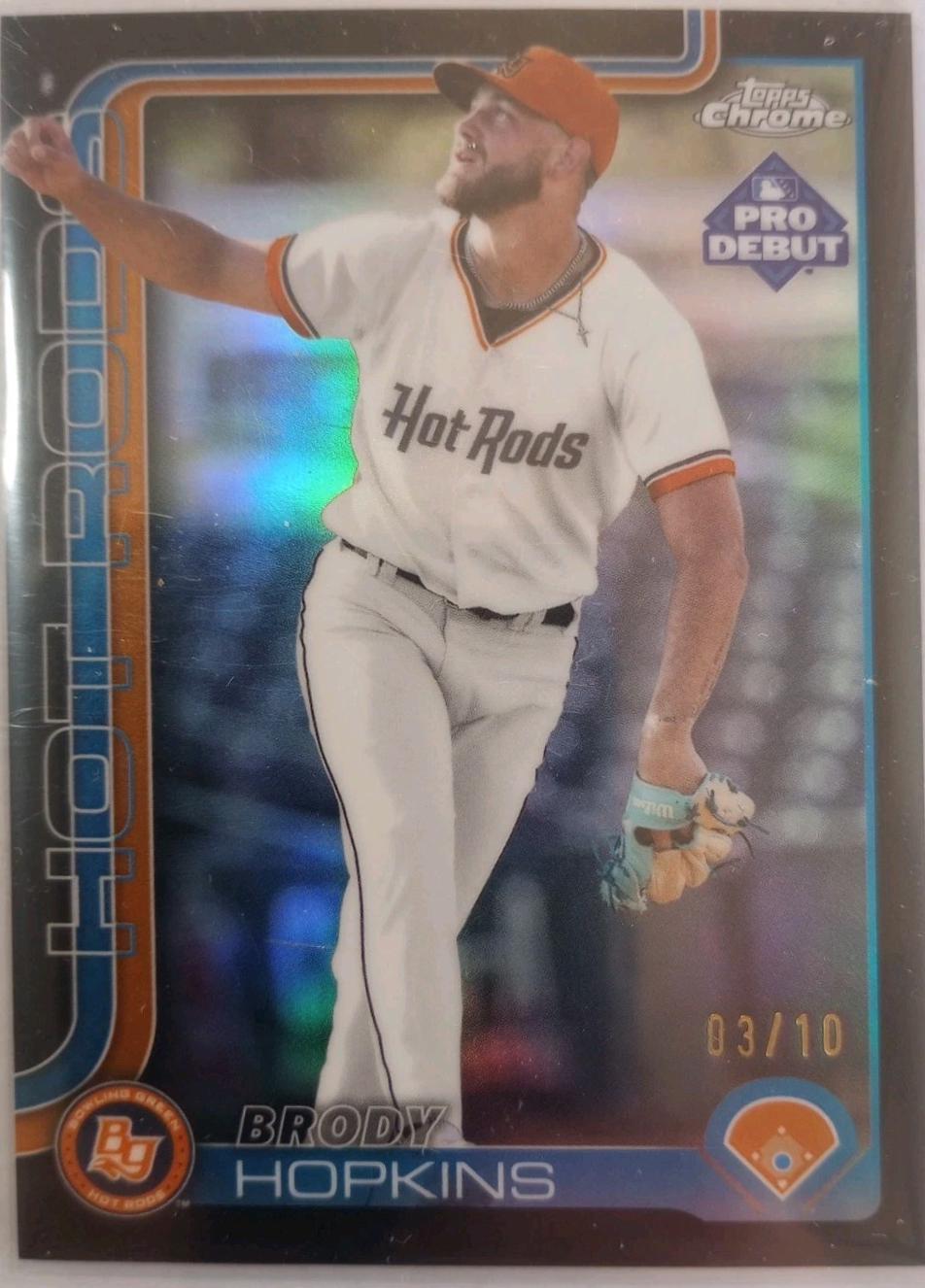 Brody Hopkins [Black Refractor] #PDC-52