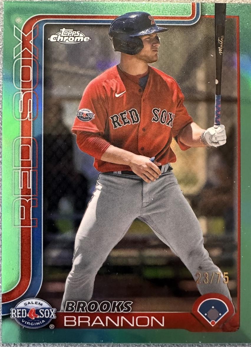 Brooks Brannon [Aqua Refractor] #PDC-96