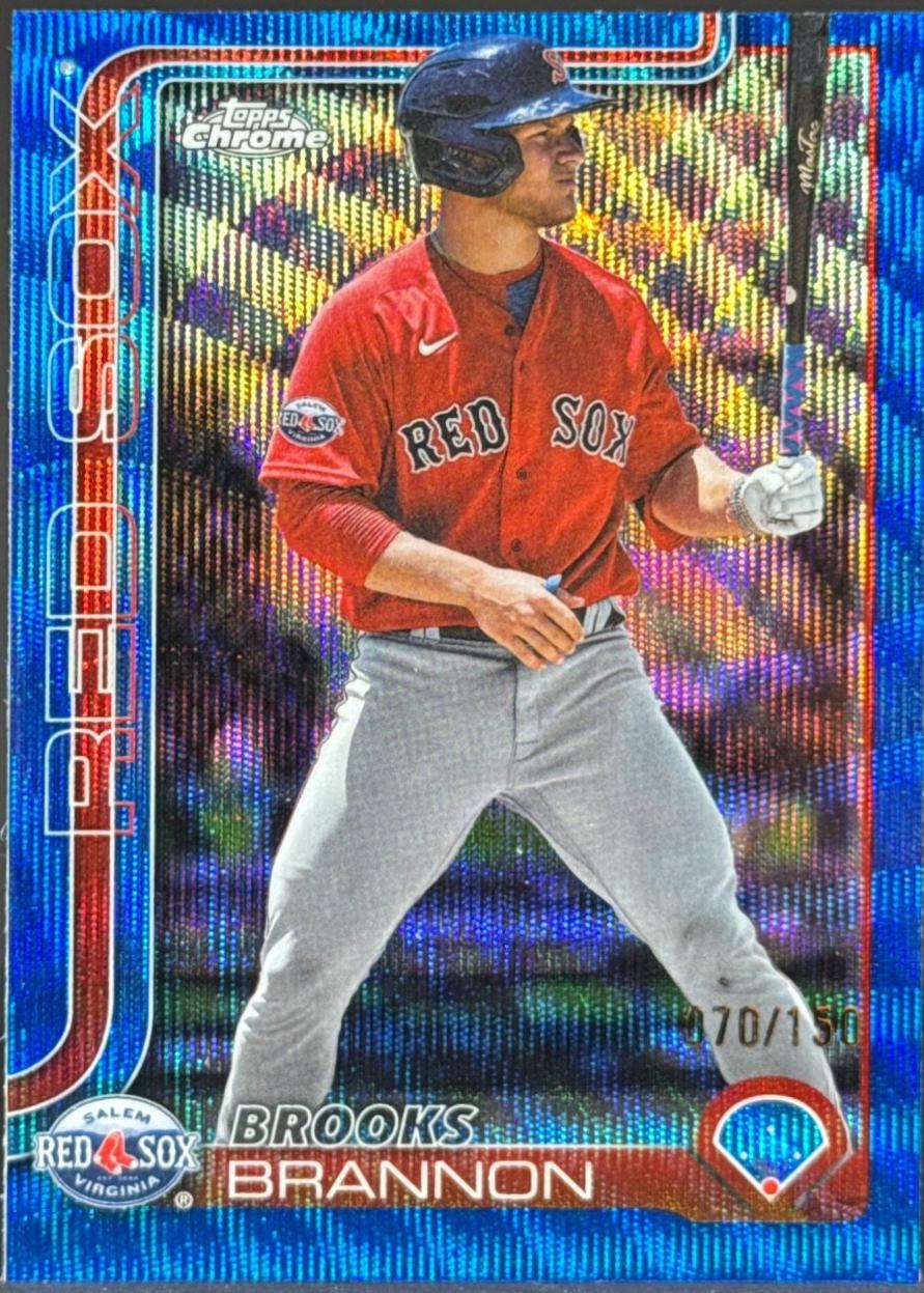 Brooks Brannon [Blue Wave Refractor] #PDC-96