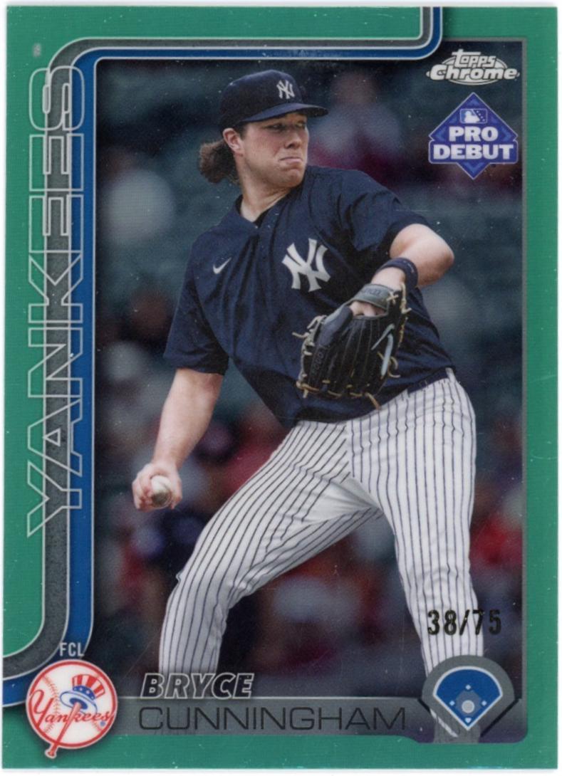 Bryce Cunningham [Aqua Refractor] #PDC-148