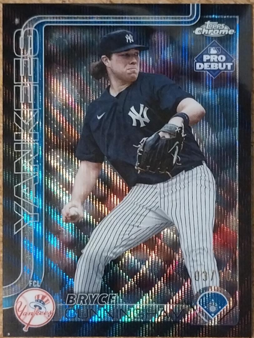 Bryce Cunningham [Black Wave Refractor] #PDC-148