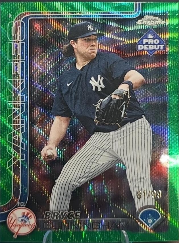 Bryce Cunningham [Green Wave Refractor] #PDC-148