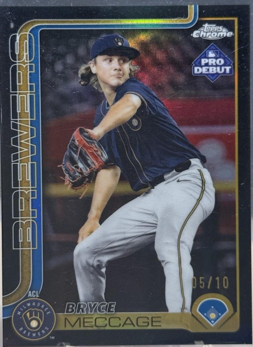Bryce Meccage [Black Refractor] #PDC-38