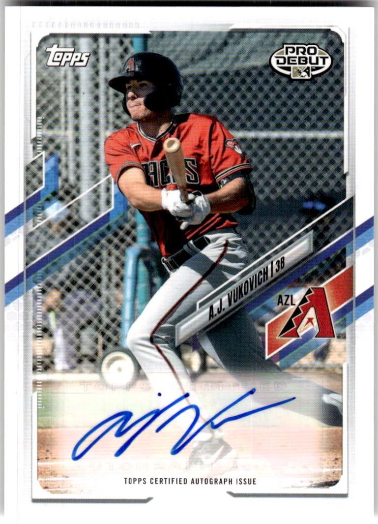 A.J. Vukovich [Autograph] #PD-137