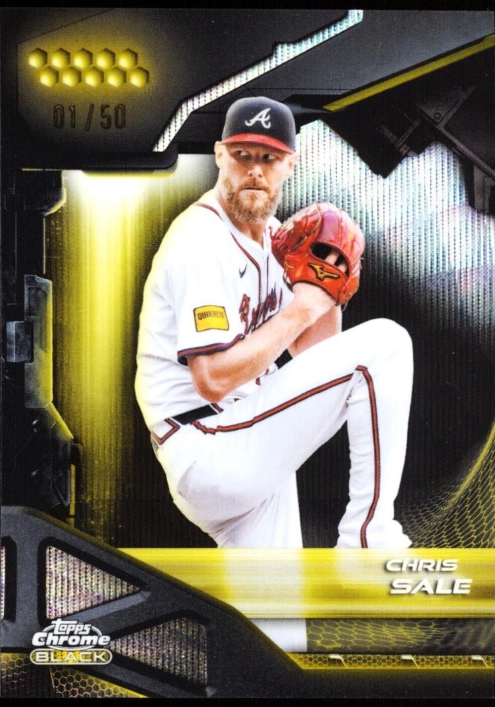 Chris Sale [Gold Wave Refractor] #32