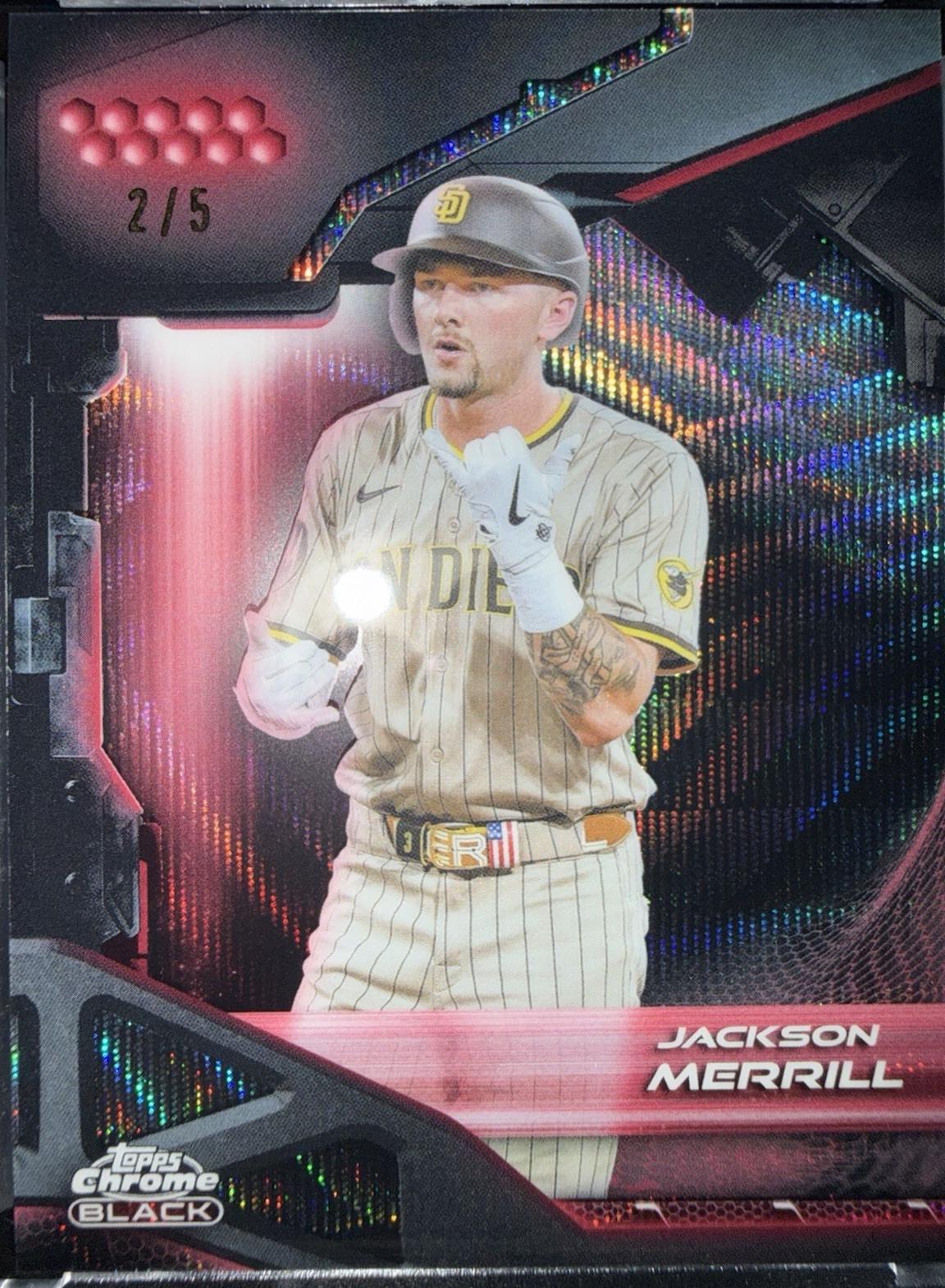 Jackson Merrill [Red Wave Refractor] #177