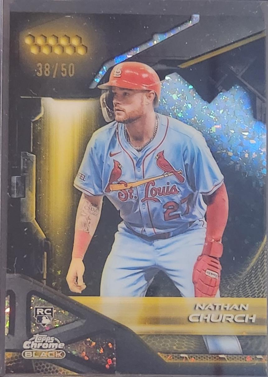Nathan Church [Gold Mini-Diamond Refractor] #46