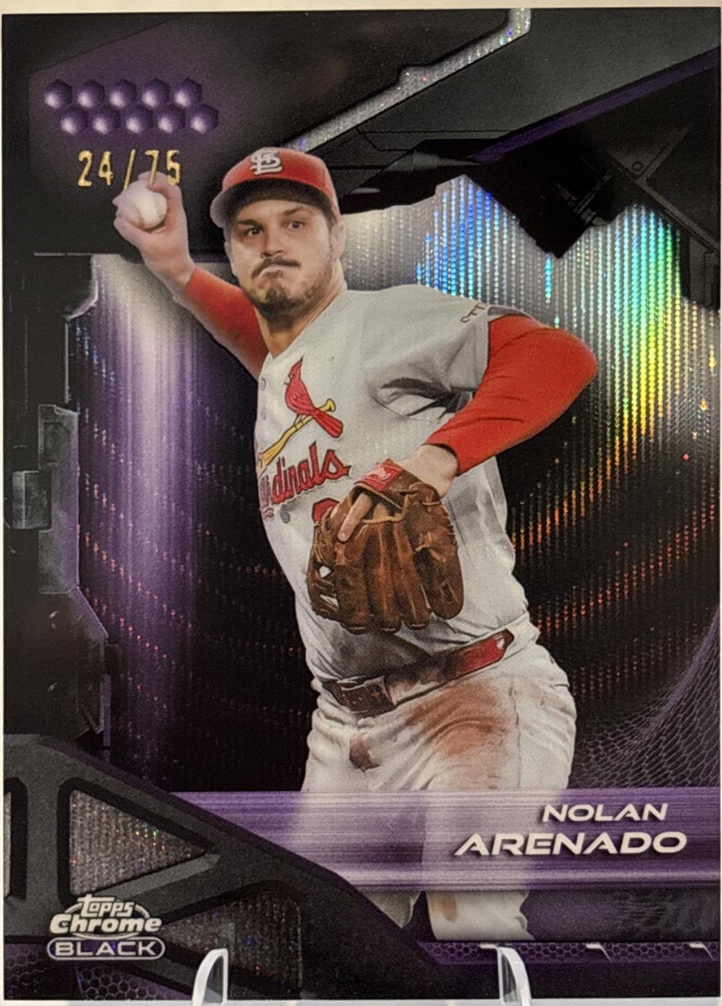 Nolan Arenado [Purple Wave Refractor] #25