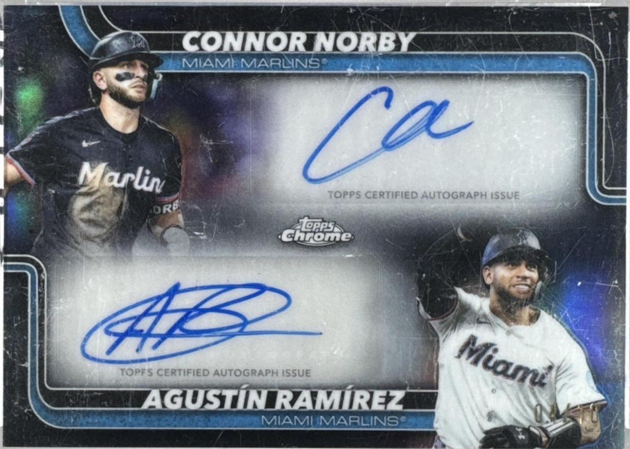 Connor Norby/Agustin Ramirez [Black] #DA-NR