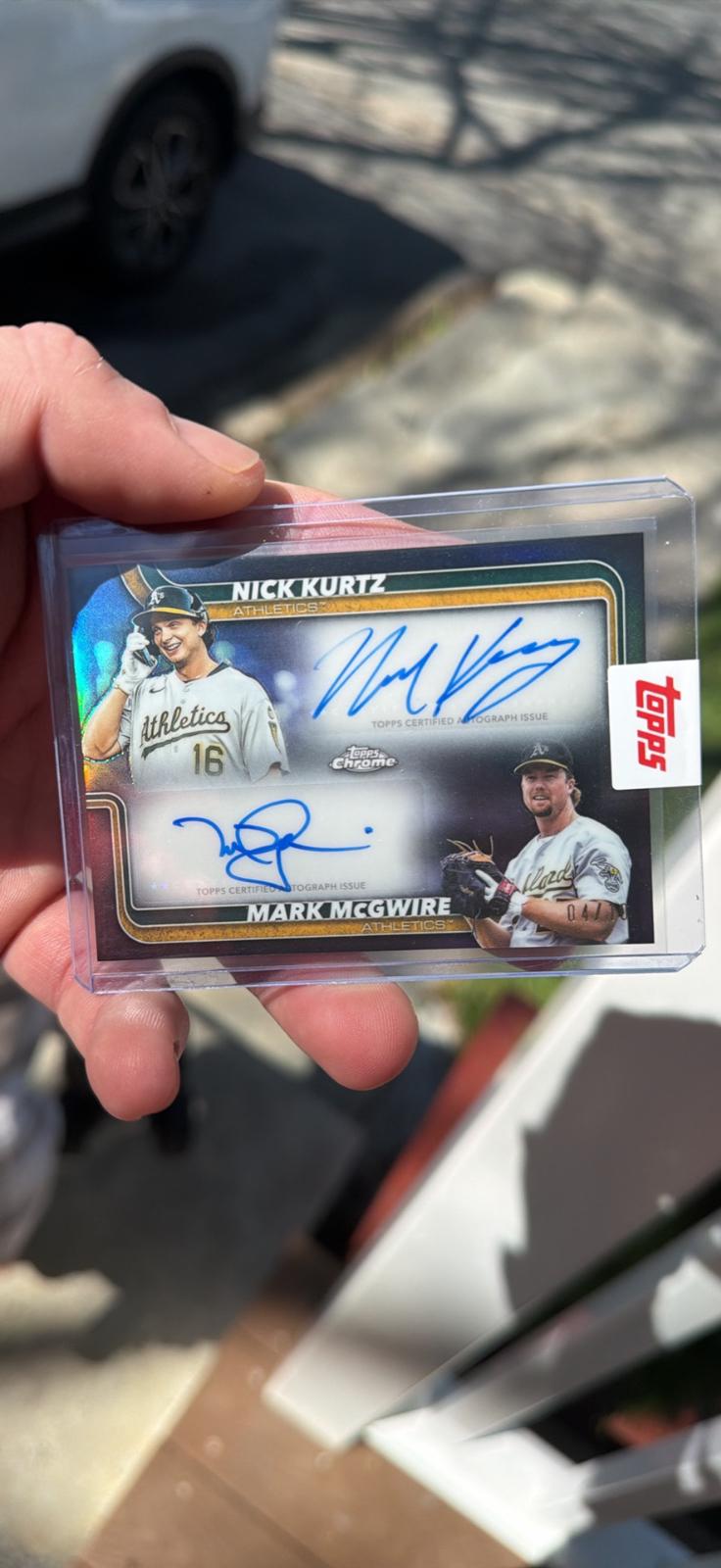 Mark McGwire/Nick Kurtz [Black] #DA-KM