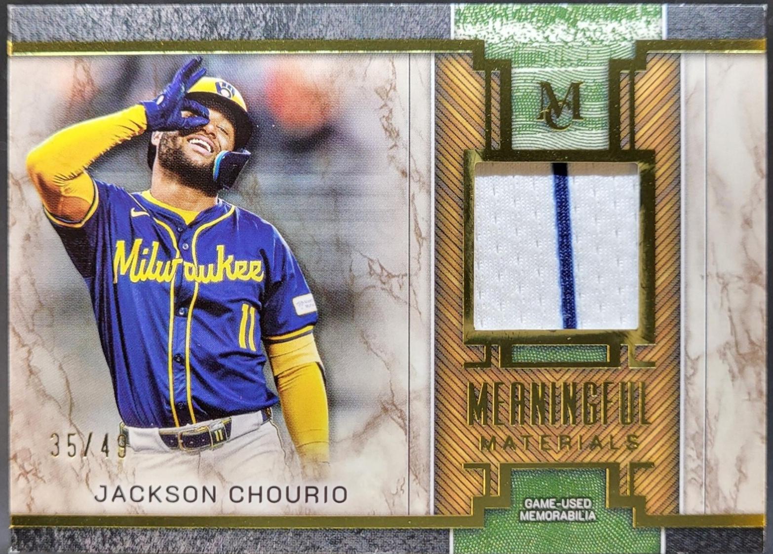 Jackson Chourio [Gold] #MMR-JC