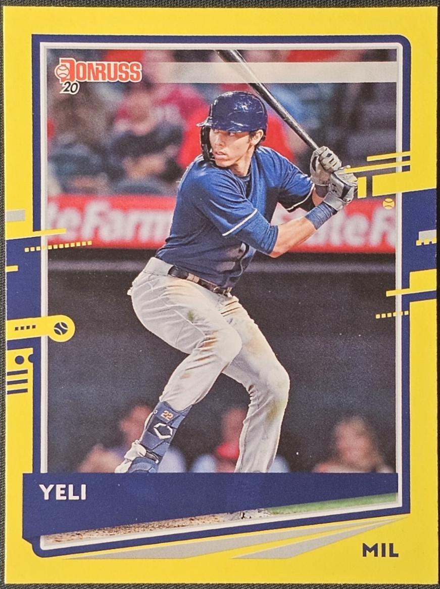 Christian Yelich [SP Yellow] #110