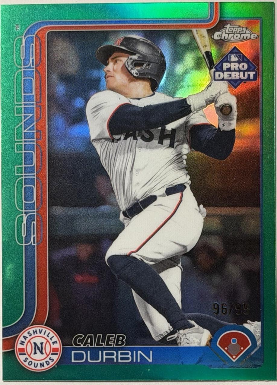 Caleb Durbin [Green Refractor] #PDC-160