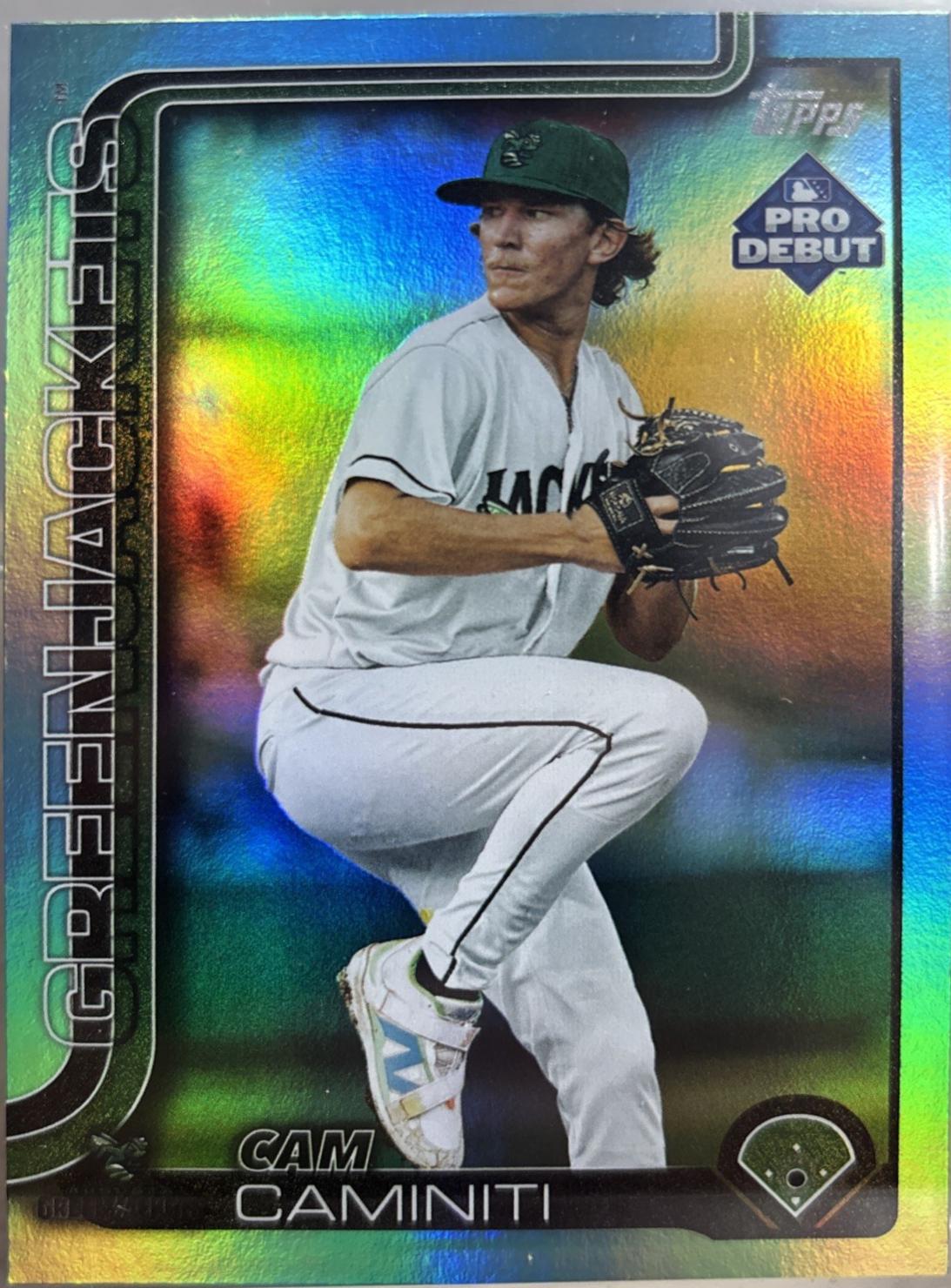 Cam Caminiti [Aqua Refractor] #PDC-16