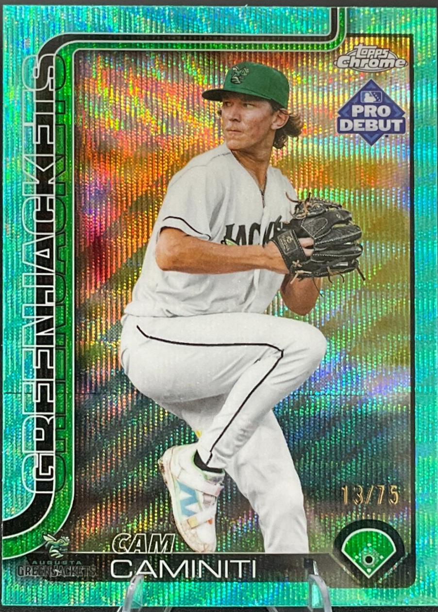 Cam Caminiti [Aqua Wave Refractor] #PDC-16