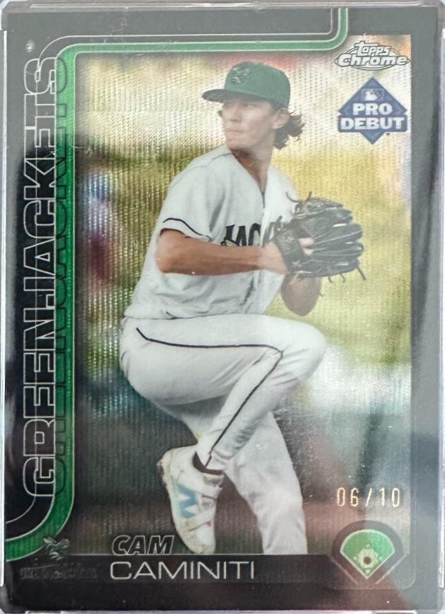 Cam Caminiti [Black Refractor] #PDC-16