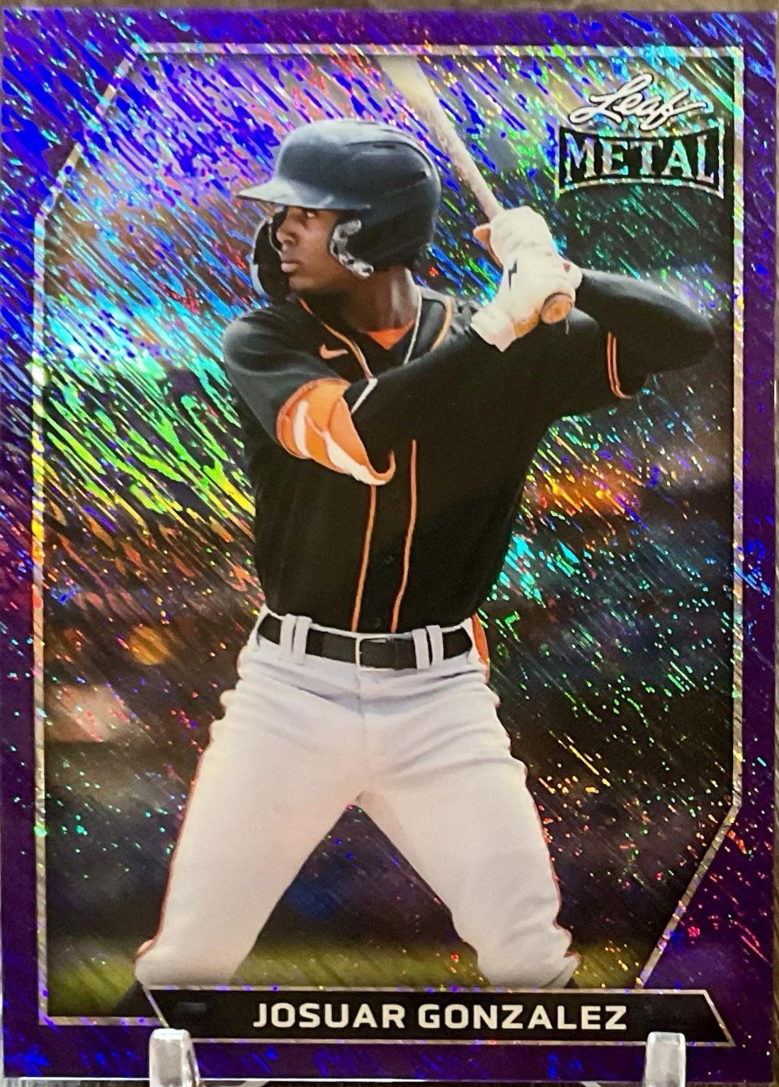 Josuar Gonzalez [Shimmer Purple] #101