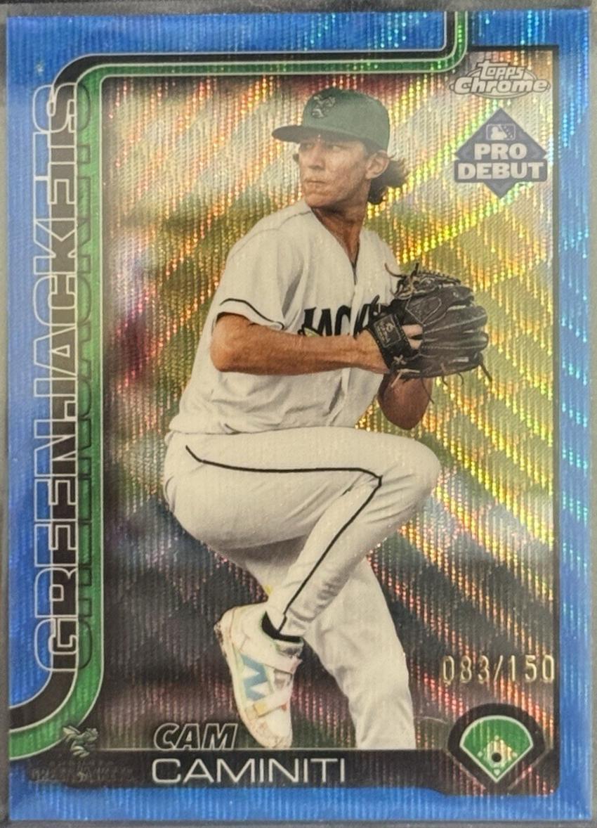 Cam Caminiti [Blue Wave Refractor] #PDC-16