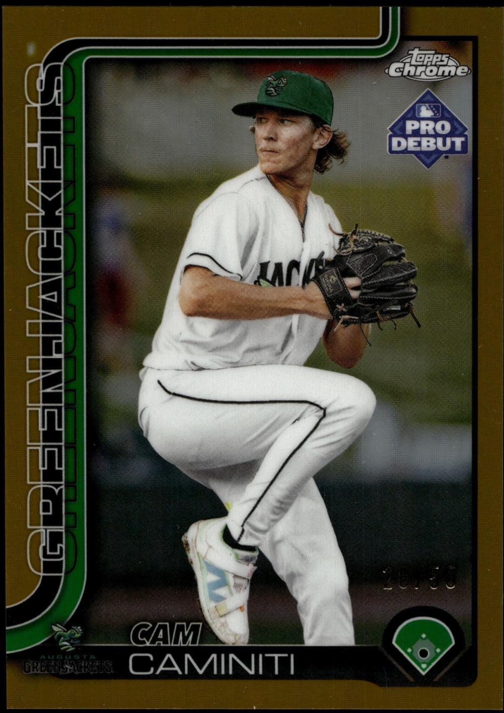 Cam Caminiti [Gold Refractor] #PDC-16