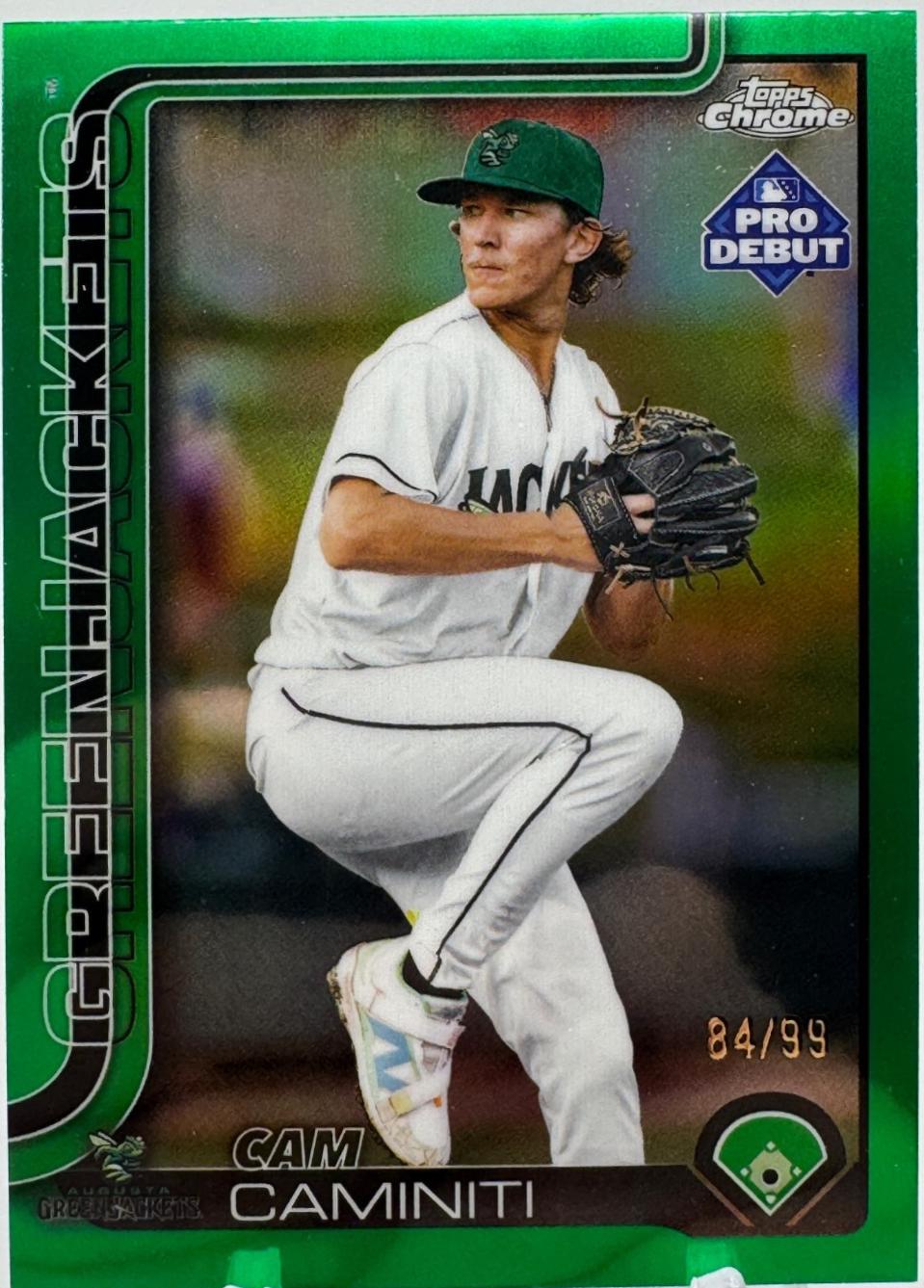 Cam Caminiti [Green Refractor] #PDC-16