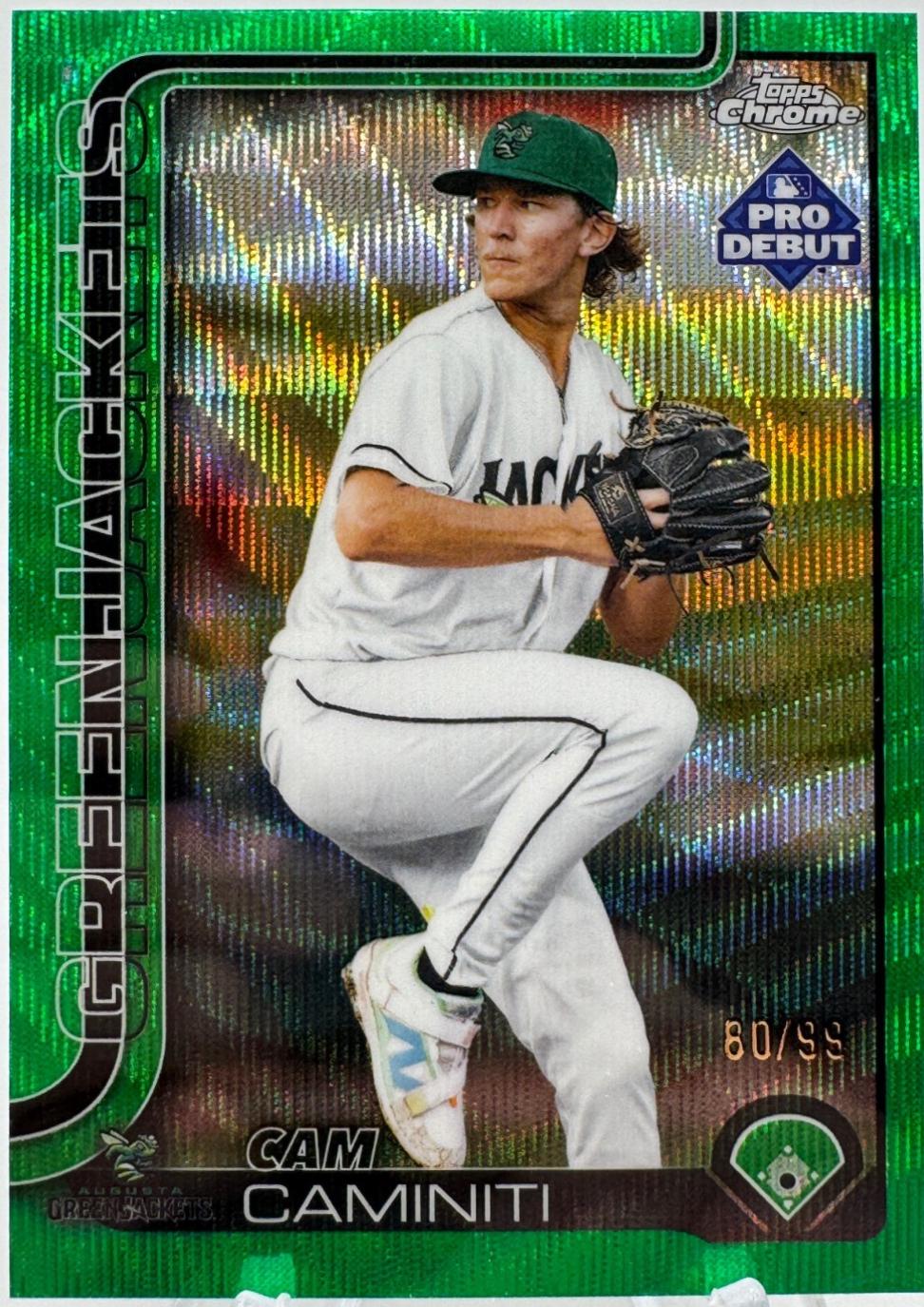 Cam Caminiti [Green Wave Refractor] #PDC-16