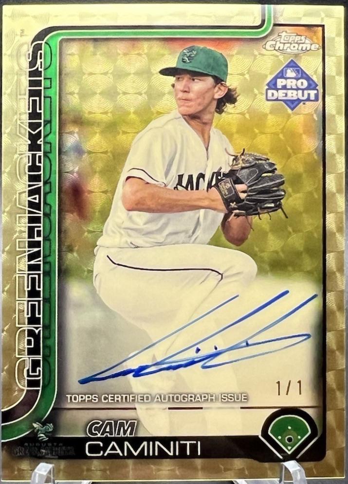 Cam Caminiti [Superfractor Autograph] #PDC-16