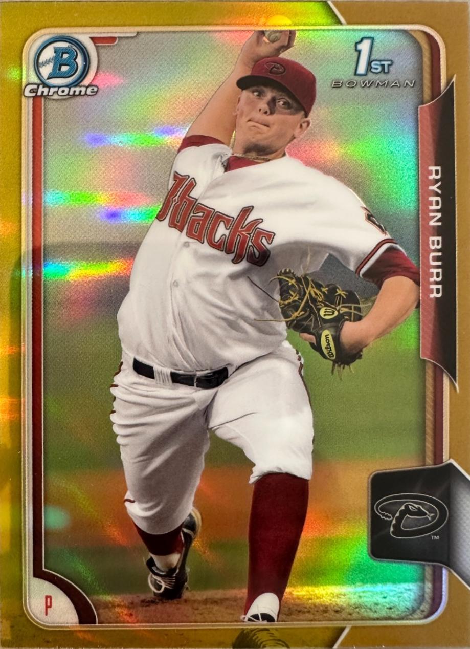 Ryan Burr [Gold Refractor] #60
