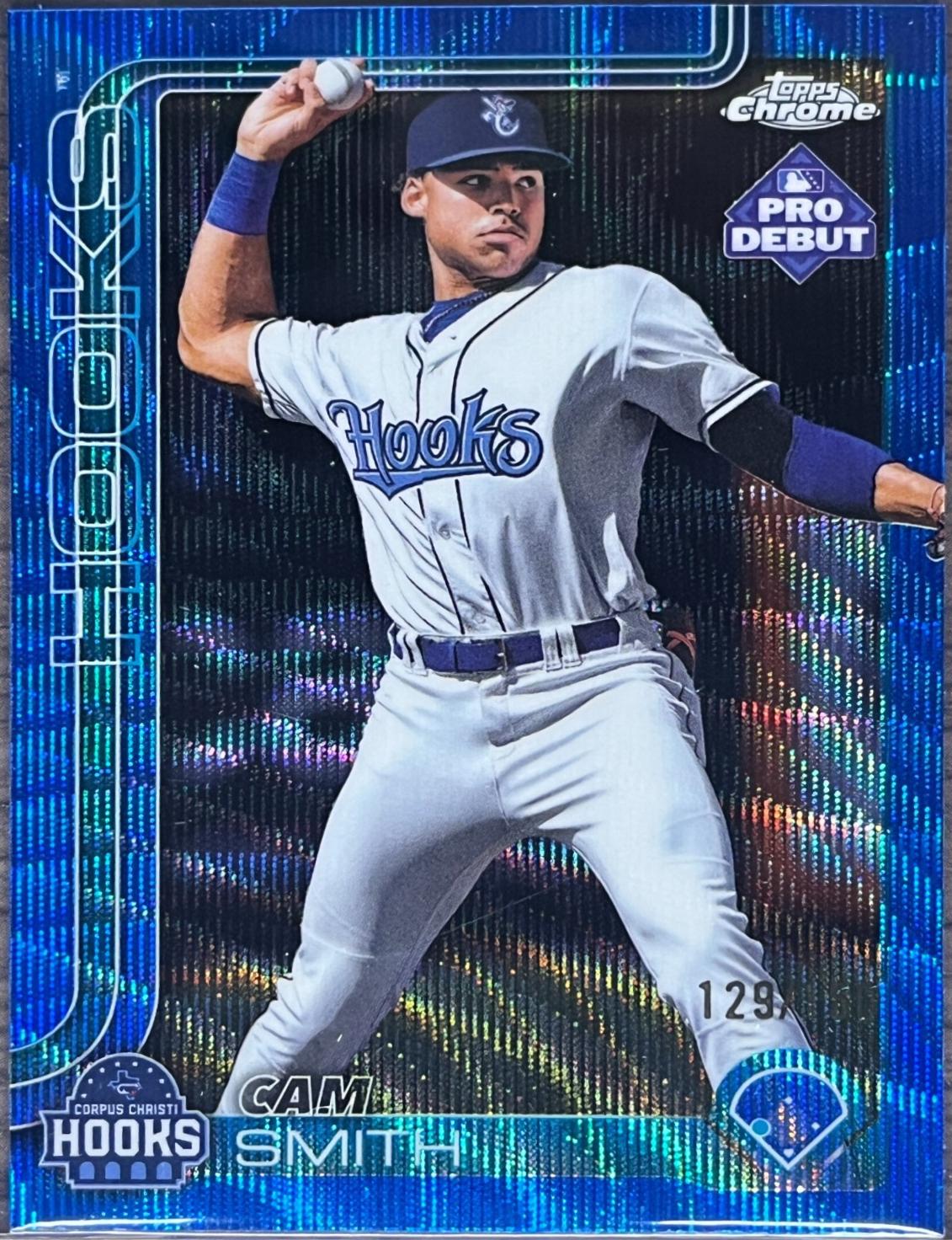 Cam Smith [Blue Wave Refractor] #PDC-136