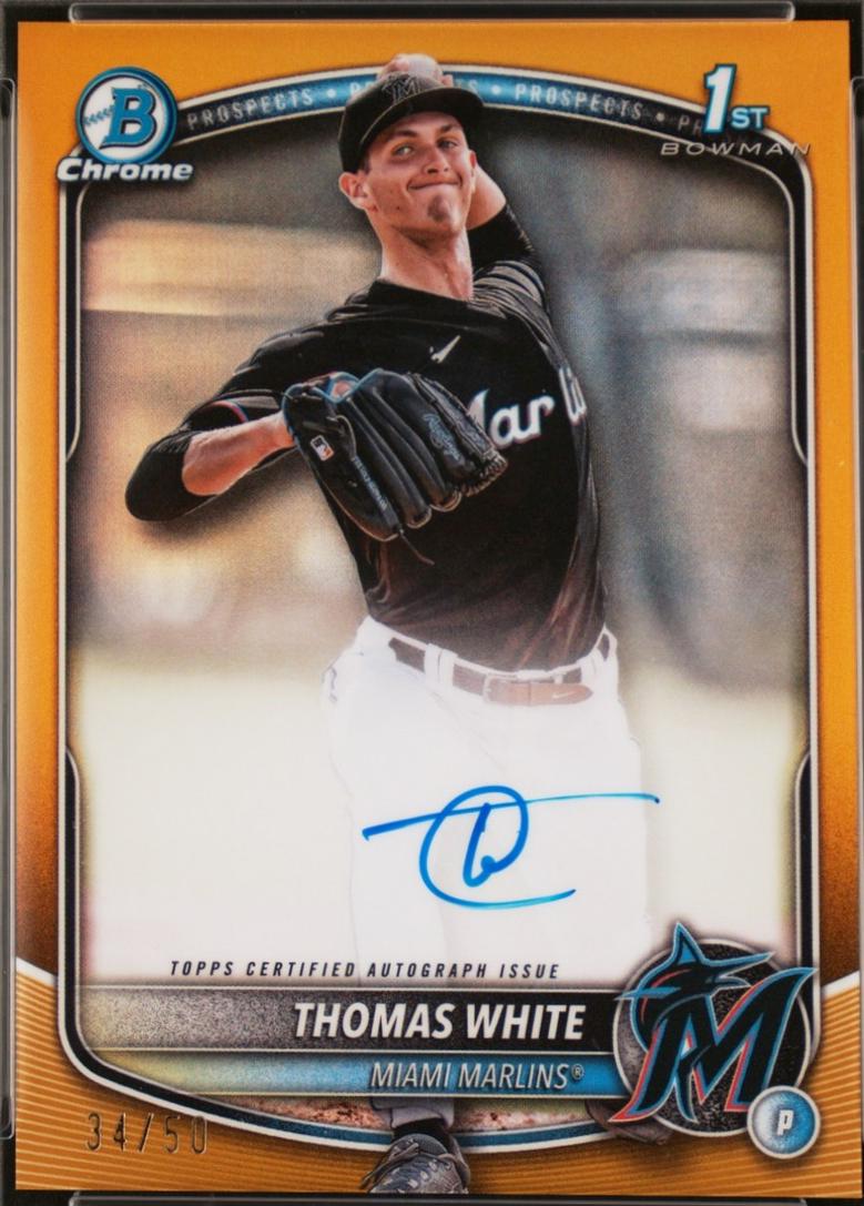 Thomas White [Gold Mojo Refractor] #CPA-TW