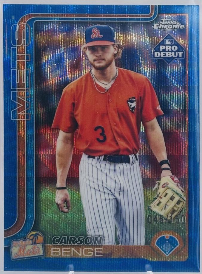 Carson Benge [Blue Refractor] #PDC-55