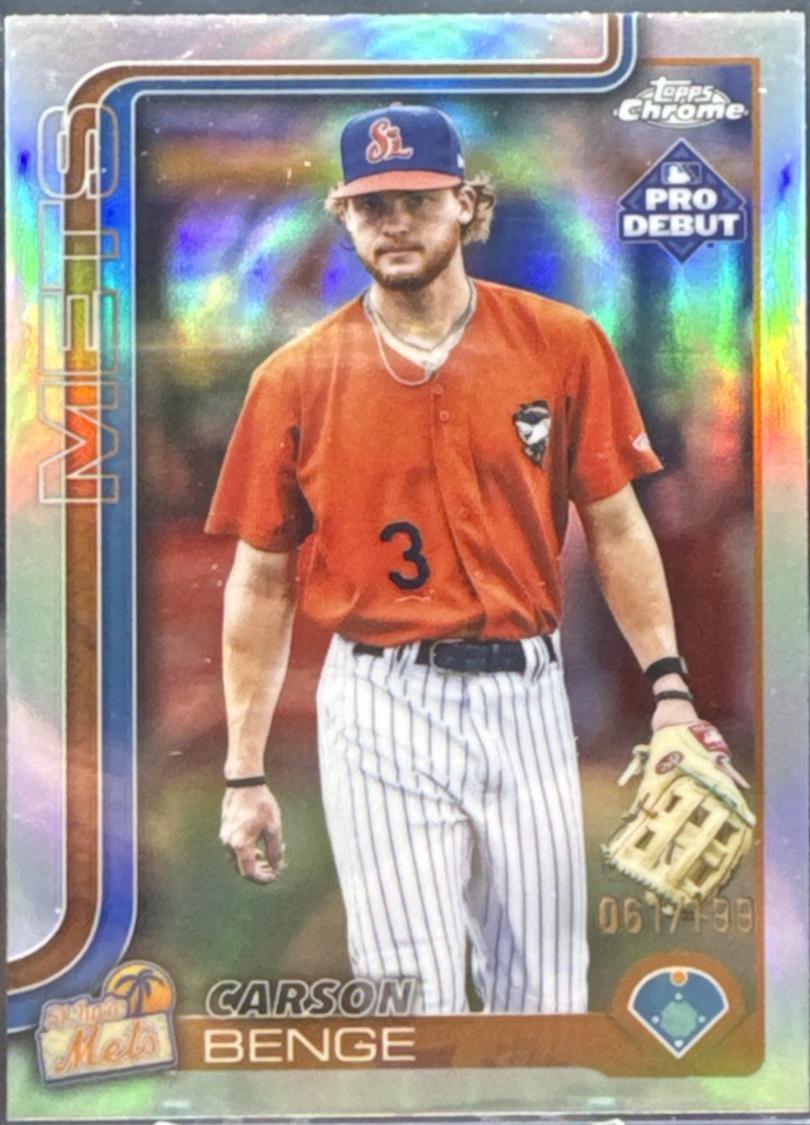 Carson Benge [Refractor] #PDC-55