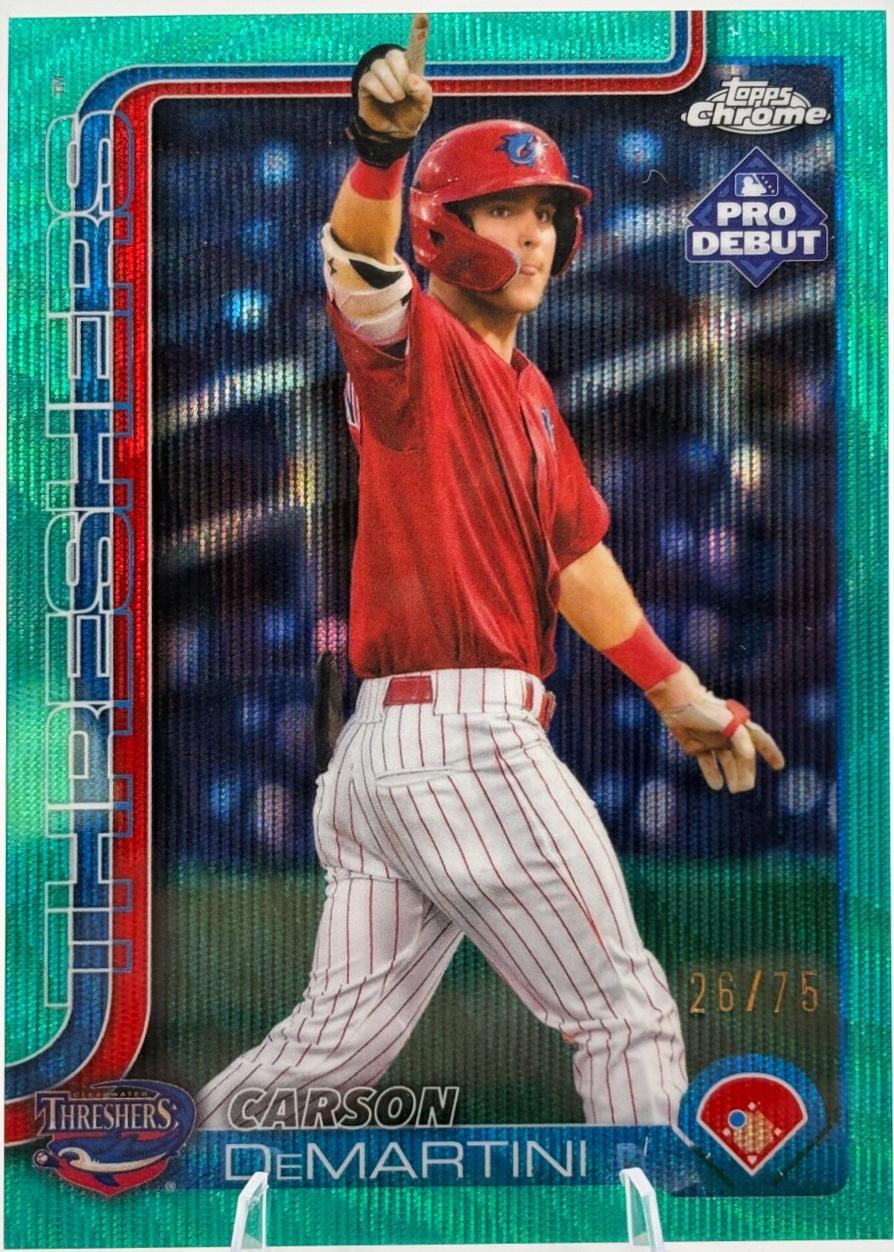 Carson DeMartini [Aqua Wave Refractor] #PDC-152