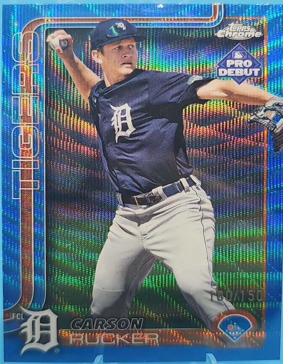 Carson Rucker [Blue Wave Refractor] #PDC-134